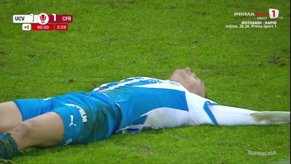 Fotbal: Universitatea Craiova - CFR Cluj 1-1, în Superligă VIDEO