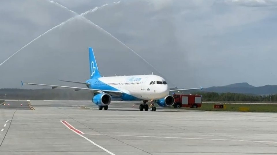 Primul zbor de încercare al companiei Fly Lili pe Aeroportul Internațional Brașov