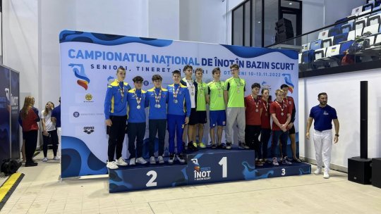 34 de medalii pentru delegația Coronei la Campionatele naționale de natație de la Otopeni