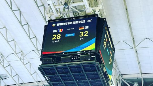 Naționala României, învinsă de reprezentativa Germaniei în ultimul meci de la Campionatul European de handbal feminin 