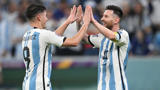 Argentina s-a calificat în finala Cupei Mondiale de fotbal din Qatar