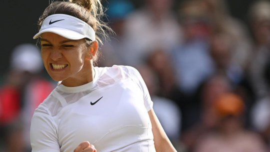Simona Halep este în sferturi la Wimbledon