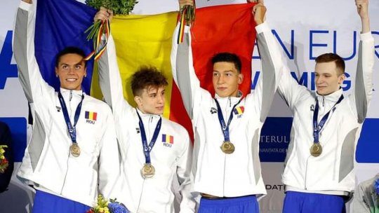 Prima medalie de aur a României, la Campionatele Europene de înot pentru juniori