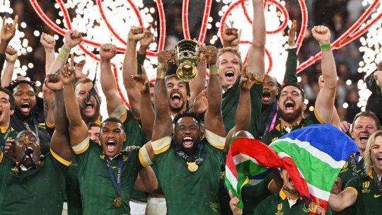Africa de Sud este campiona mondială la rugby