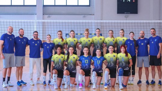 Echipa de volei feminin Corona Brașov debutează în noul sezon din Divizia A1