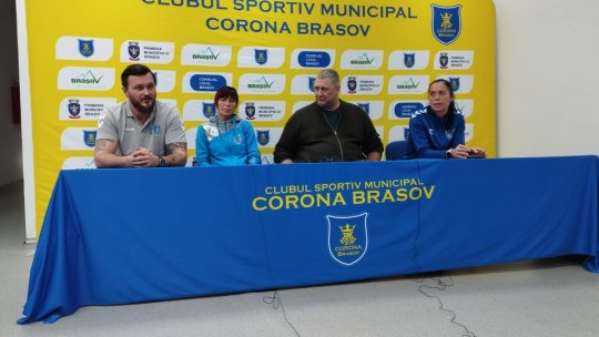 Corona Brașov. Noul staff al echipei de handbal feminin, prezentat oficial