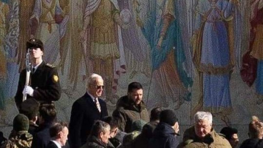 Preşedintele american, Joe Biden, se află la Kiev