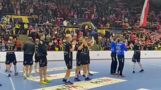 Dinamo Bucureşti, campioana României la handbal masculin, învinsă, pe teren propriu, de TKW Kiel