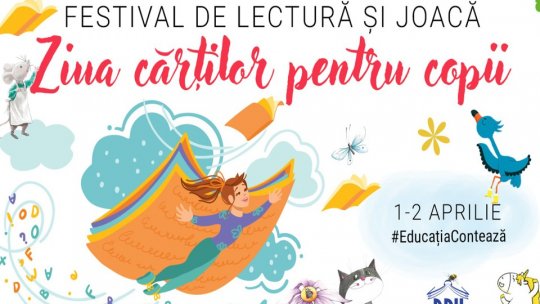 Festival de lectură și joacă, de Ziua Internațională a Cărții pentru Copii