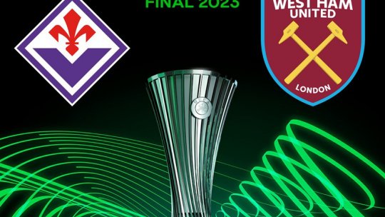 West Ham United şi Fiorentina se bat pentru trofeul Conference League 