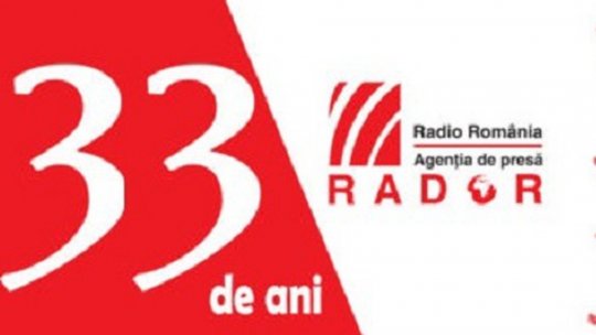 Agenția de presă RADOR aniversează 33 de ani