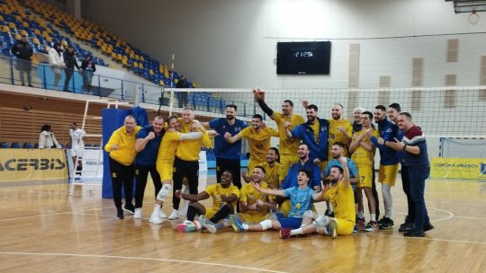 Corona Brașov, victorie dramatică în Divizia A1 de volei masculin