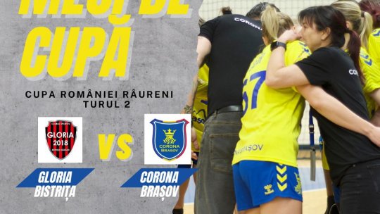 Adversar infernal pentru Corona Brașov, în turul 2 al Cupei României la handbal feminin
