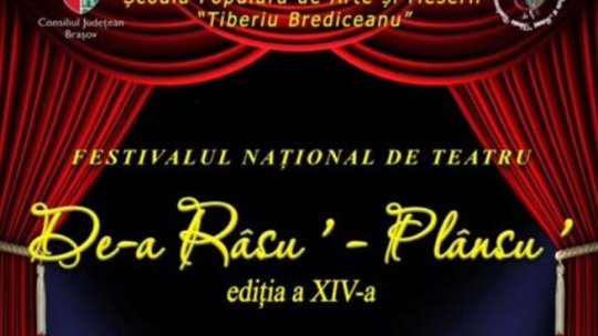 Festivalul Național de Teatru „De-a râsu' - plânsu'”, la Școala Populară de Arte și Meserii „Tiberiu Brediceanu”