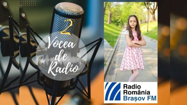 VOCEA DE RADIO 2. Sofia Secuianu Bălescu își dorește o viitoare carieră muzicală