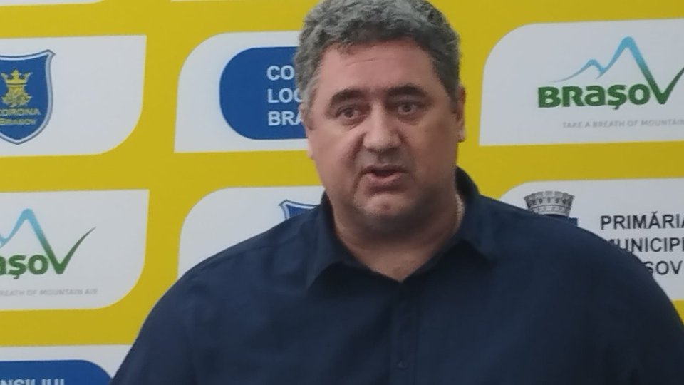 Alexandru Dedu a anunțat obiectivele clubului Corona Brașov pentru anul 2025