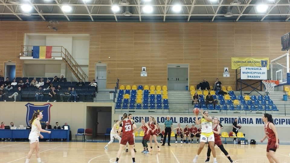 Olimpia CSU Brașov a câștigat meciul din penultima etapă a sezonului regulat 