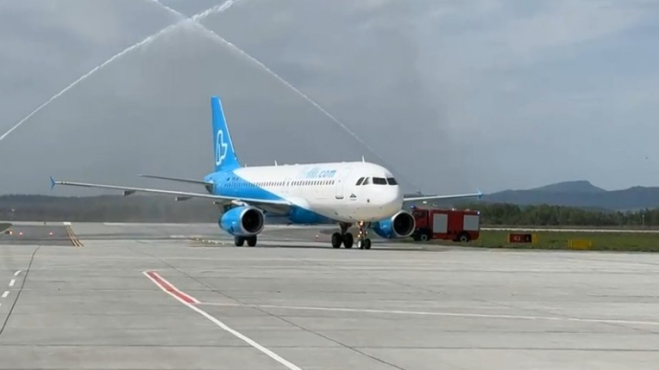 Primul zbor de încercare al companiei Fly Lili pe Aeroportul Internațional Brașov-Ghimbav