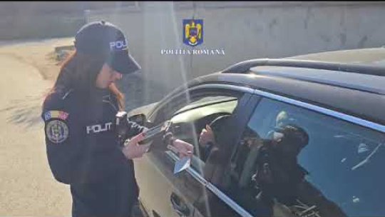 VIDEO Ample acțiuni ale polițiștilor brașoveni în mediul rural