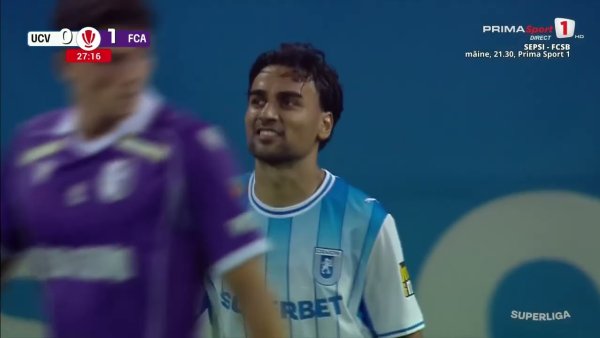 Fotbal. Universitatea Craiova, învinsă acasă de FC Argeș, în Superligă