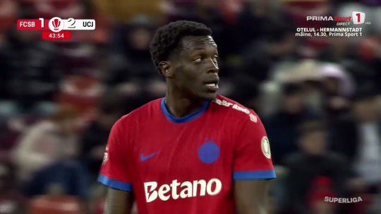 Fotbal. FCSB a pierdut cu U Cluj şi Charalambous şi-a dat demisia | VIDEO