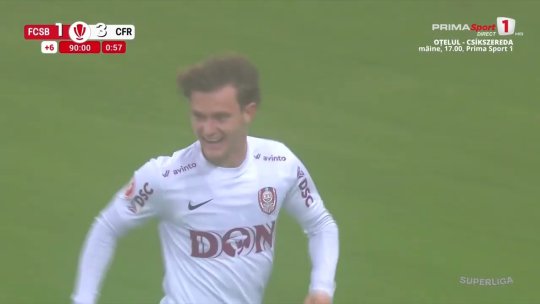 Fotbal / FCSB - CFR Cluj 1-4 VIDEO