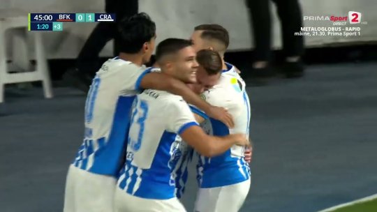 Fotbal: Victorie mare pentru Craiova în Europa | VIDEO