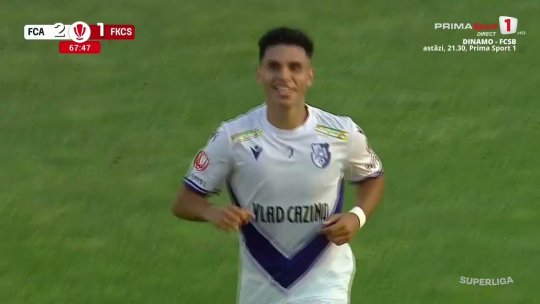 Fotbal: FC Argeş a câştigat duelul cu Miercurea Ciuc | VIDEO