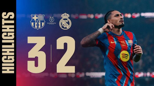 FC Barcelona a câștigat Supercupa Spaniei