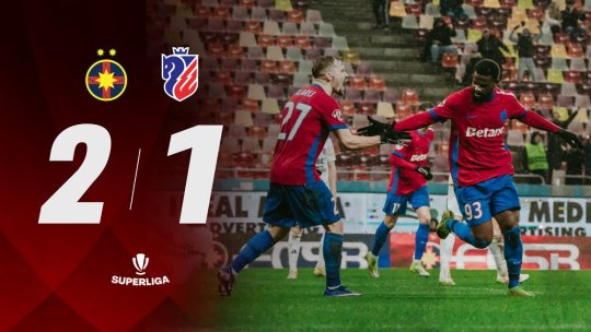 Fotbal / FCSB se apropie de playoff VIDEO