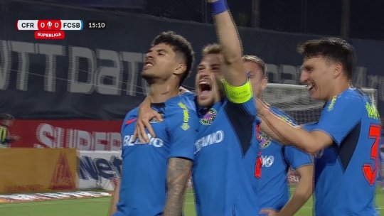 FCSB a făcut un nou pas spre titlu
