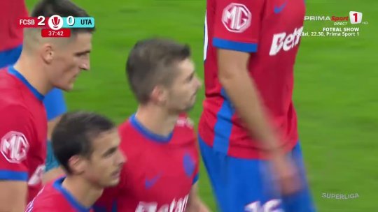 Fotbal: FCSB, la cea mai clară victorie din acest sezon VIDEO