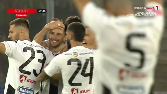 Fotbal: Victorie clară obţinută de Universitatea Cluj în Superligă, 3-0 cu Sepsi OSK
