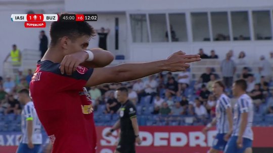 Fotbal: Buzăul câştigă trei puncte mari la Iaşi | VIDEO