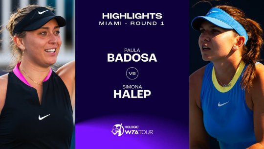 Halep a pierdut la Miami