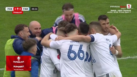 Fotbal: FC Botoşani a trecut de Farul în play-out-ul Ligii I | VIDEO