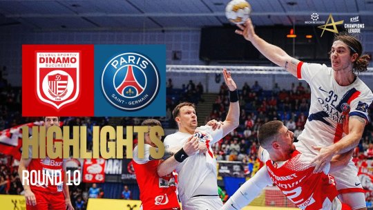 Handbal masculin: CS Dinamo, învinsă fără drept de apel de PSG în Liga Campionilor