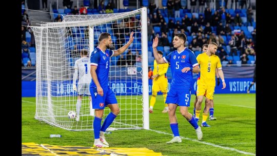 Fotbal. România a fost învinsă de Slovacia | VIDEO