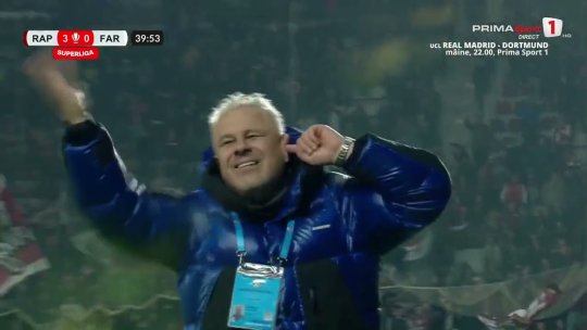 VIDEO Rapid - Farul 5-0, în Superligă