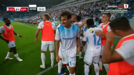 Fotbal. Universitatea Craiova, în play-off-ul Europa League | VIDEO