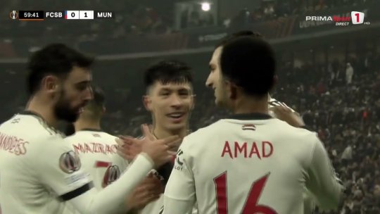 FCSB a pierdut jocul cu Manchester United | VIDEO