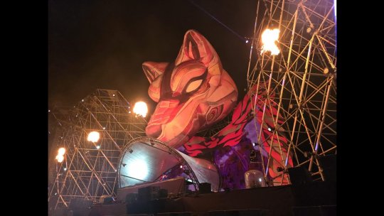 Distracție la înălțime și în cea de-a treia zi a Festivalului Massif