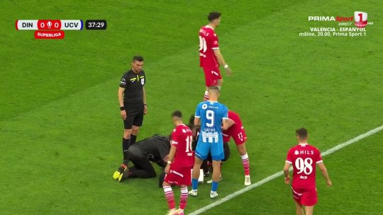 Fotbal: Dinamo - Universitatea Craiova 0-2, în Superligă