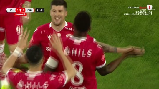 Fotbal: Dinamo a obţinut prima victorie în play-off | VIDEO