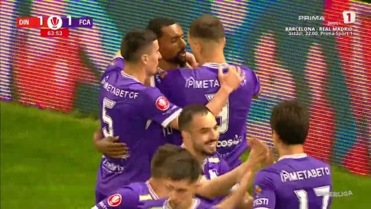 Fotbal. Dinamo, victorie cu FC Argeș | VIDEO