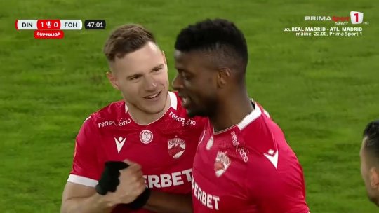 Fotbal: Dinamo - FC Hermannstadt 2-0, în Superligă