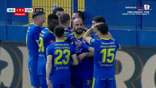 Fotbal: Slobozia a învins UTA şi a părăsit ultima poziţie a clasamentului | VIDEO