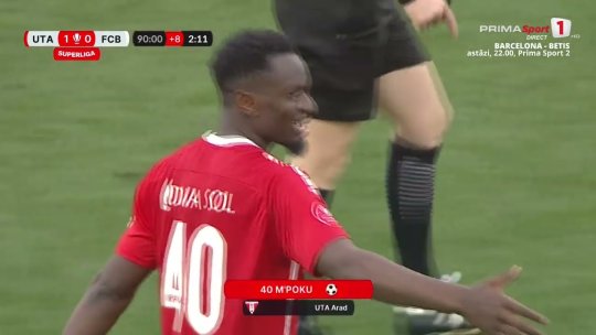 Fotbal: UTA învinge Botoşaniul în play-out | VIDEO