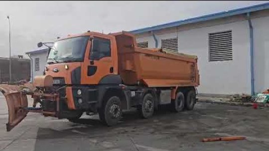 DRDP Brașov, pregătiri pentru deszăpezire VIDEO