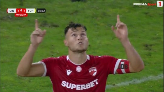 Fotbal: Victorie clară pentru Dinamo | VIDEO